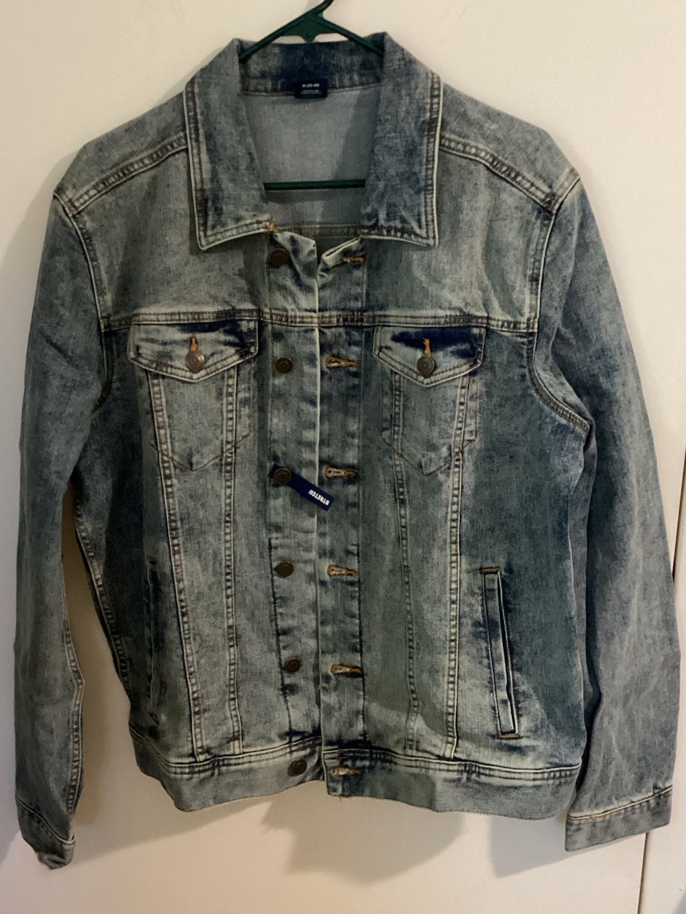 George Light Blue Washed Denim Jacket